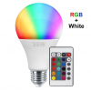 Умная светодиодная лампочка RGB+W A60  арт.98121